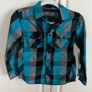Boys button down shirt